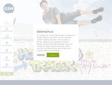 Tablet Screenshot of gsm-group.de